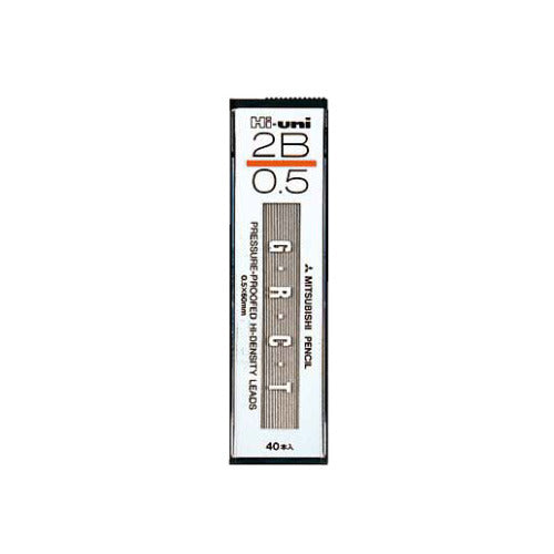 Hi-Uni Mechanical Pencil Lead Refill (uni Mitsubishi Pencil)