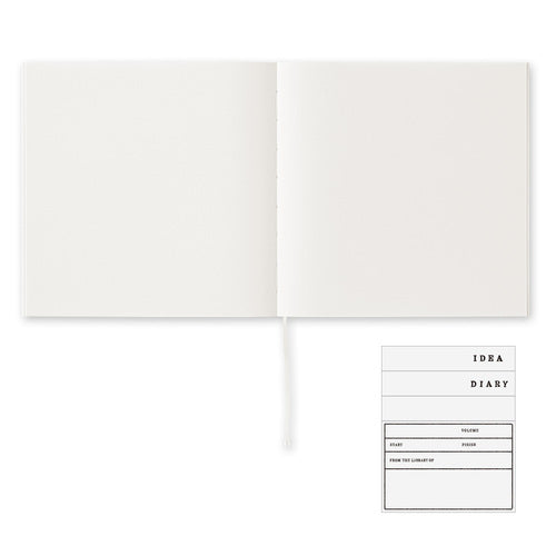 MD Cotton Blank Notebook (MIDORI)
