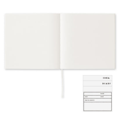 MD Cotton Blank Notebook (MIDORI)