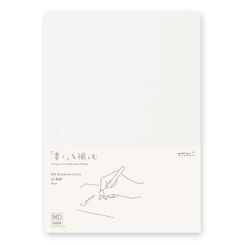 MD Cotton Blank Notebook (MIDORI)