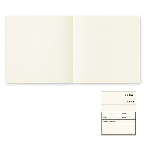 MD Thick Paper Blank Notebook (MIDORI)