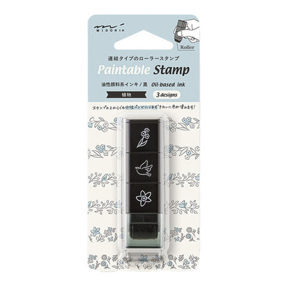 MIDORI Roller Stamp - Plants