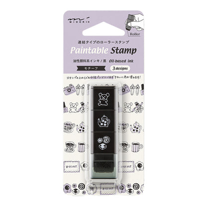 Paintable Self-Inking Roller Stamp (MIDORI)