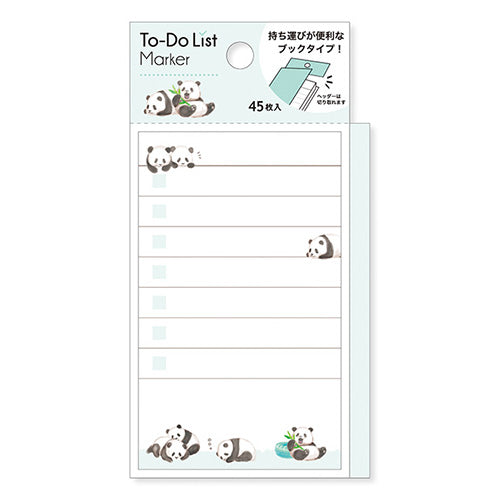 Cute Animal Sticky To-Do List Pad (MIND WAVE)