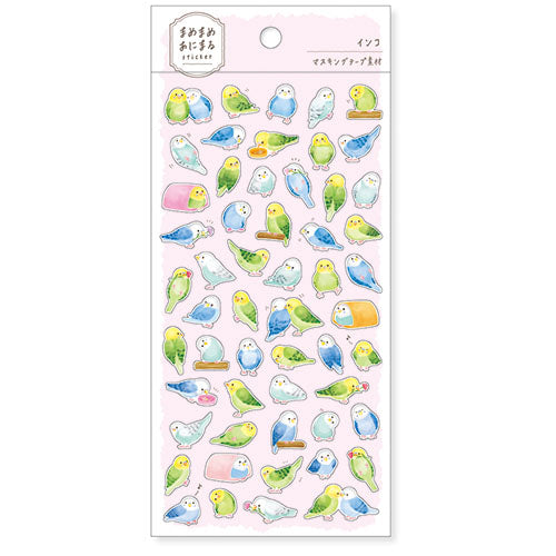 Mamemame Cute Animal Stickers (MIND WAVE)