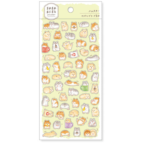 Mamemame Cute Animal Stickers (MIND WAVE)