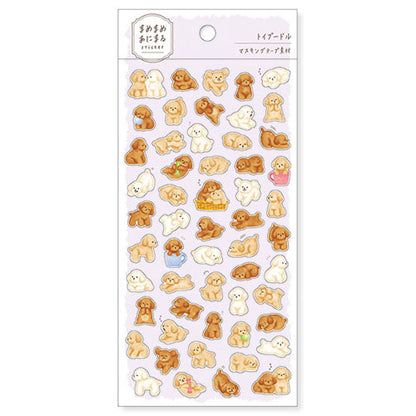 Mamemame Cute Animal Stickers (MIND WAVE)