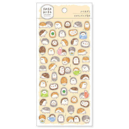 Mamemame Cute Animal Stickers (MIND WAVE)