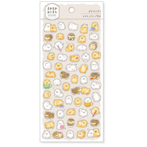 Mamemame Cute Animal Stickers (MIND WAVE)