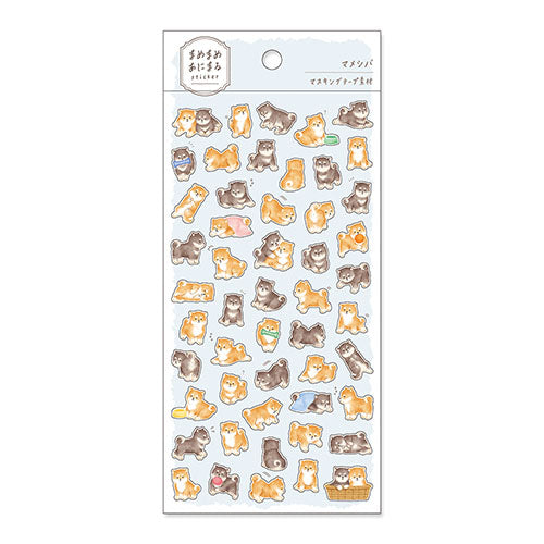 Mamemame Cute Animal Stickers (MIND WAVE)