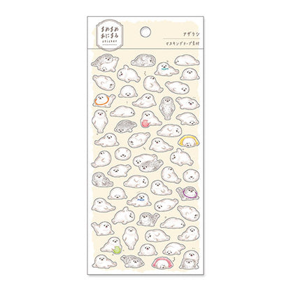 Mamemame Cute Animal Stickers (MIND WAVE)
