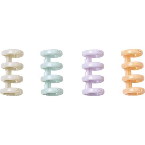 Loose Leaf Rings 4-Hole Type [Pack of 8] (Sonic)