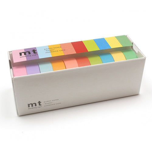 Kamoi mt Masking Tape 10-Color Set - None