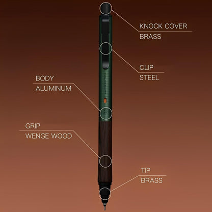 Kuru Toga Wood Mechanical Pencil (uni Mitsubishi Pencil)