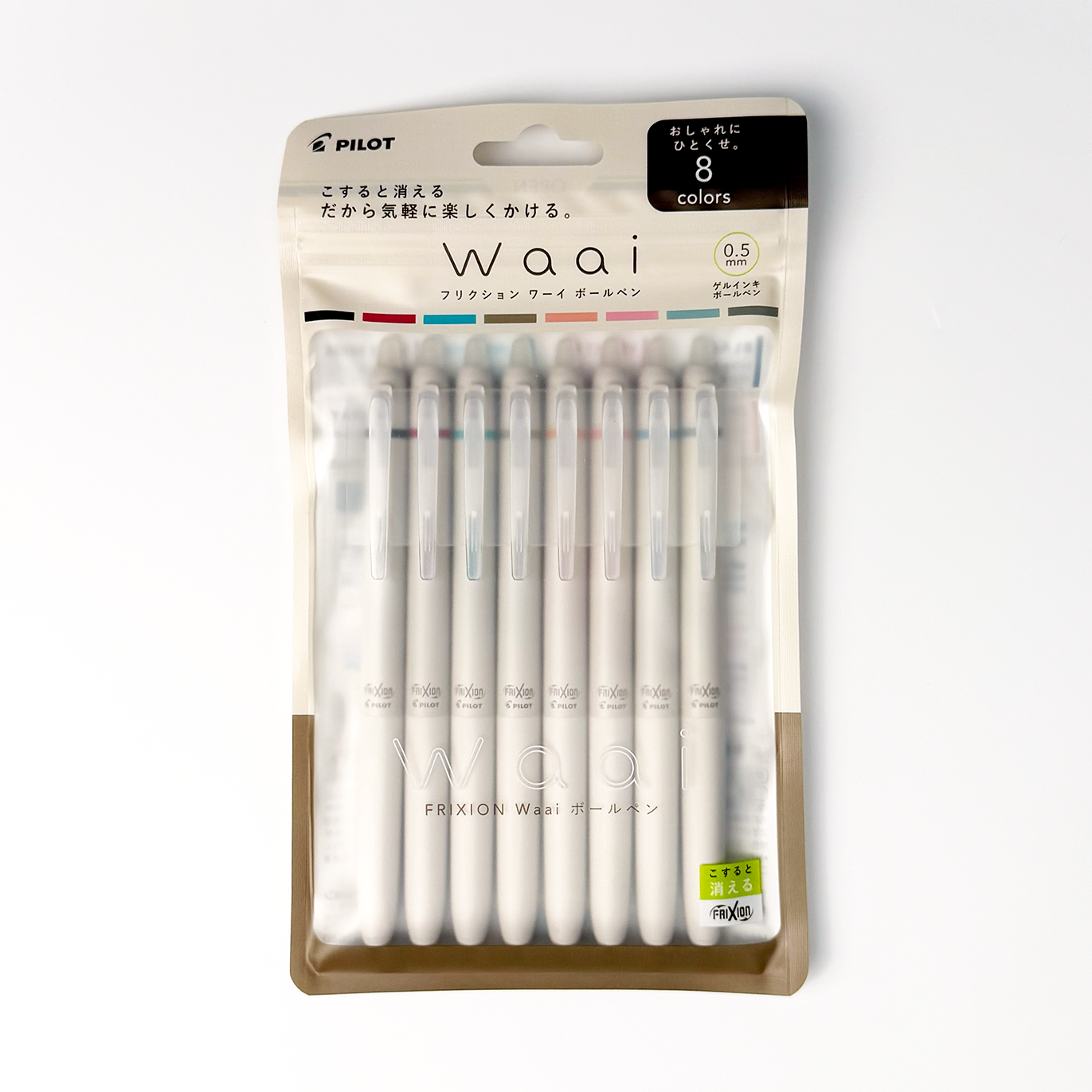 FriXion Waai Erasable Gel Pen (Pilot)