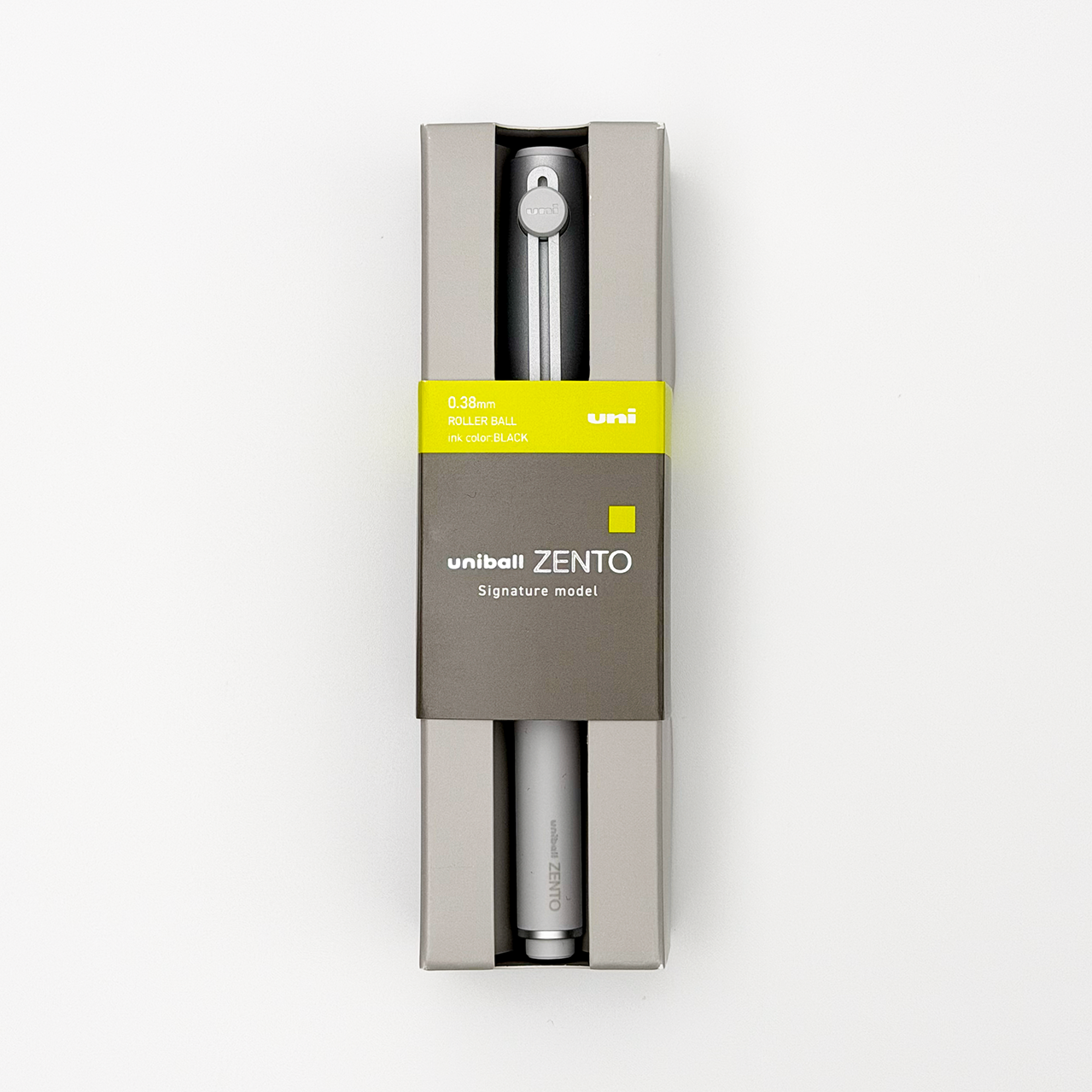 uni-ball ZENTO Signature Model Water Based Ballpoint Pen – Fujinote uni-ball ZENTO Signature Model Water Based Ballpoint Pen – Fujinote