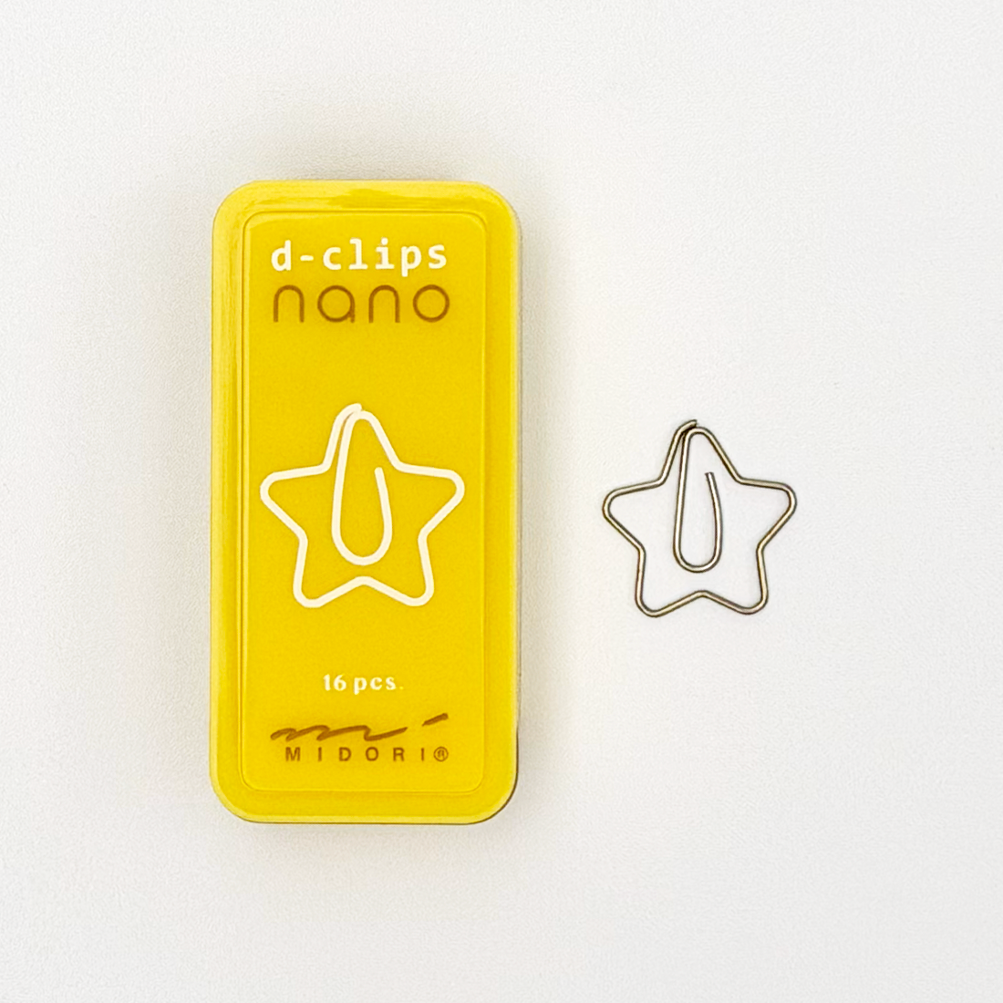D-Clips Nano Shaped Paper Clips (MIDORI)