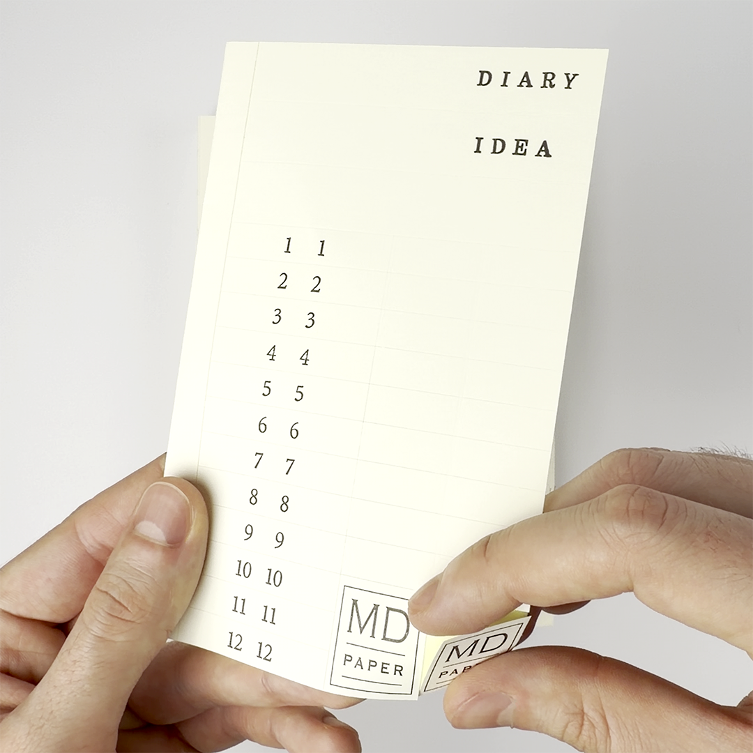 MD 1 Day 1 Page A5 Notebook Journal (MIDORI)